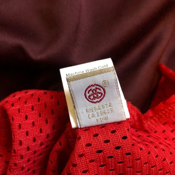 Stussy mesh shirt in red - Picture 5 of 6